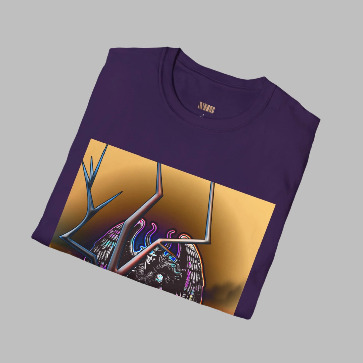 Devil Graphic Unisex T-Shirt - Ahriman 2 Design