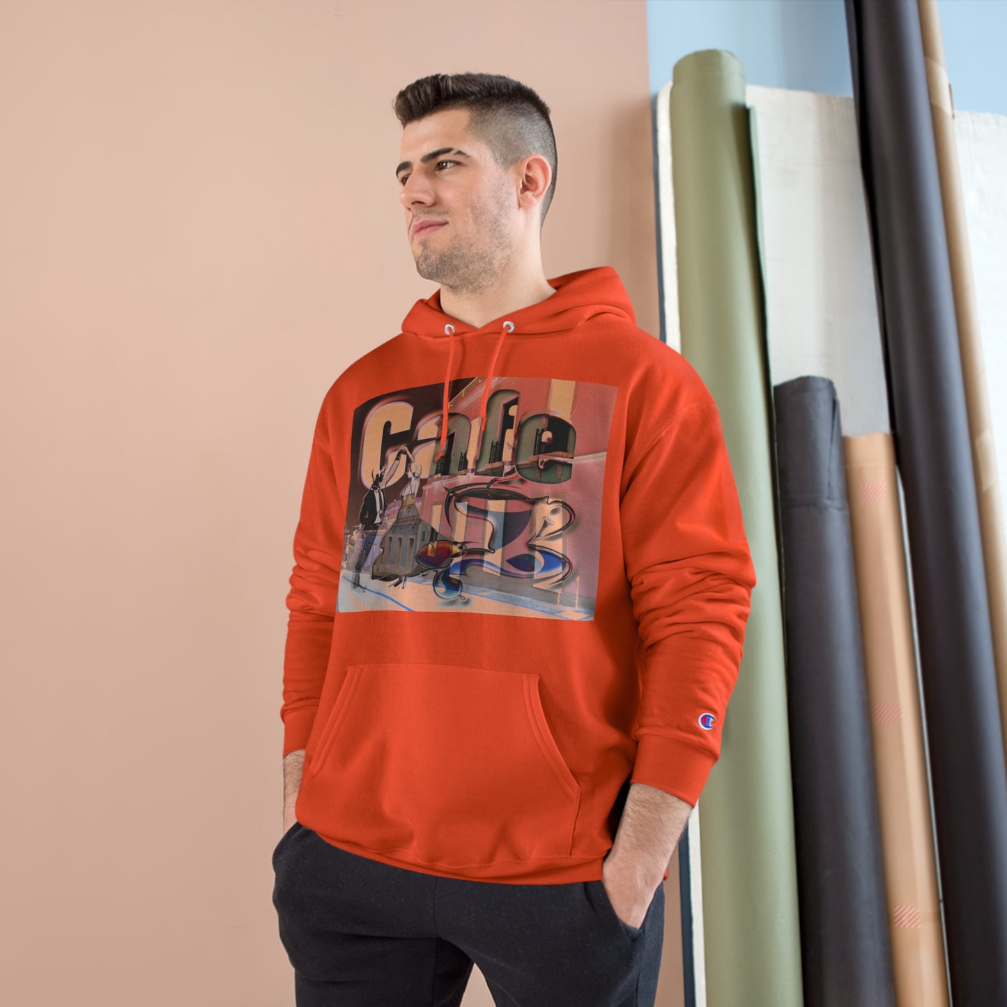 Sudadera con capucha Dance Champion con estampado Caribbean Street Cafe