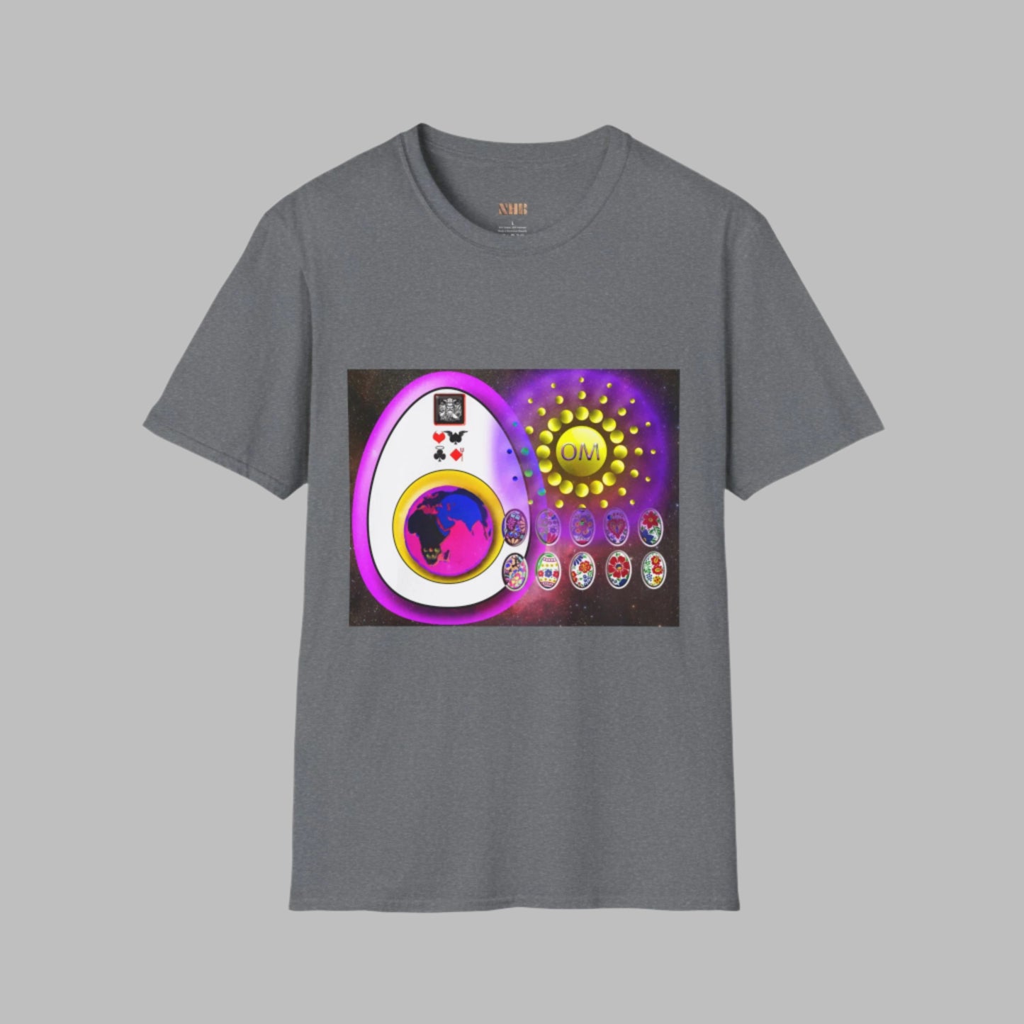 T-shirt unisexe Om Sun - Design spirituel et mystique