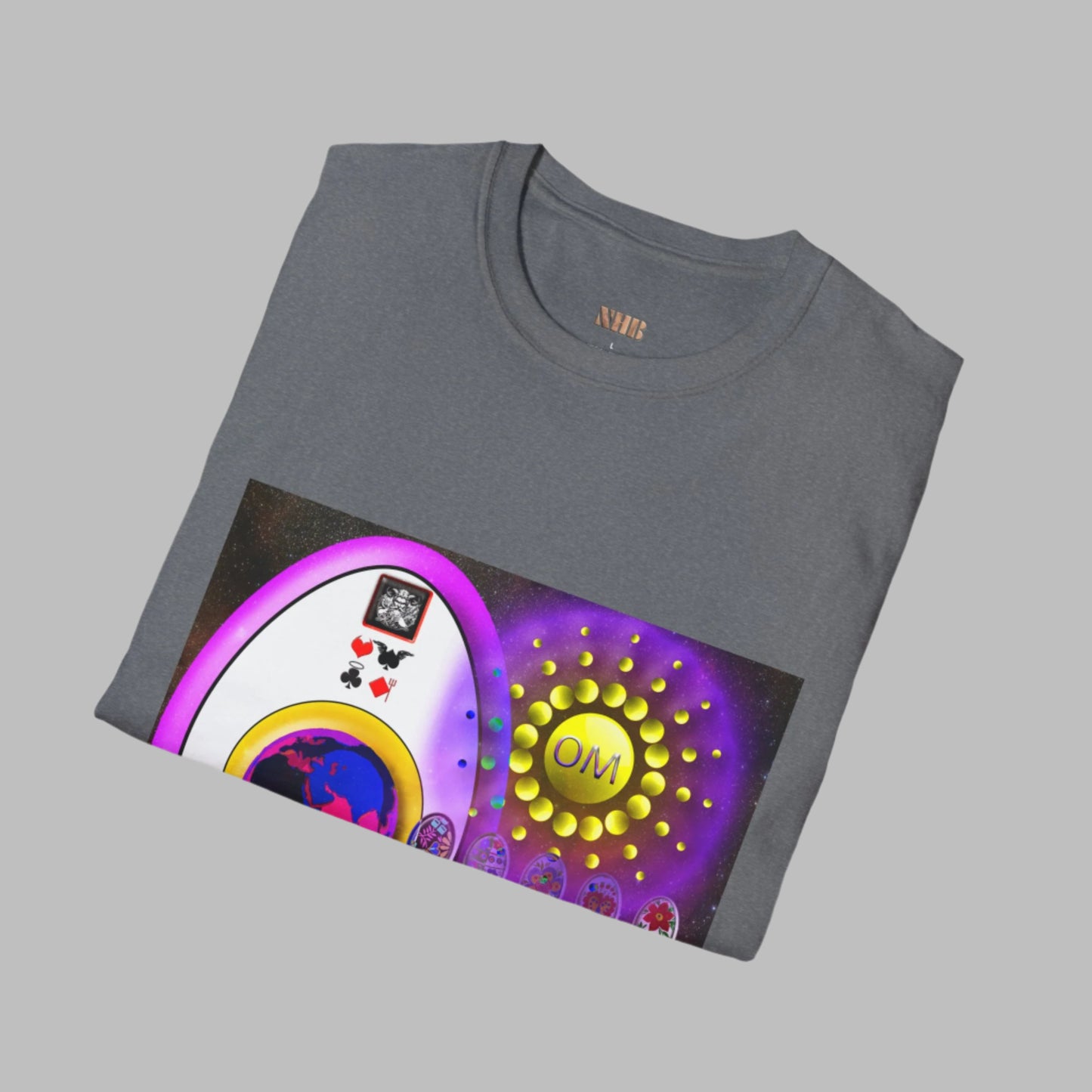 T-shirt unisexe Om Sun - Design spirituel et mystique