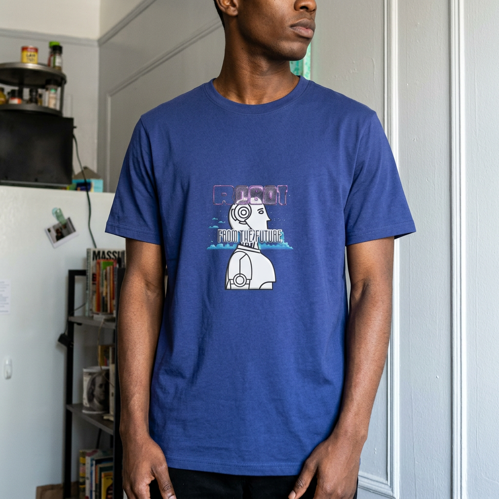 Robot from the Future Graphic Unisex T-Shirt